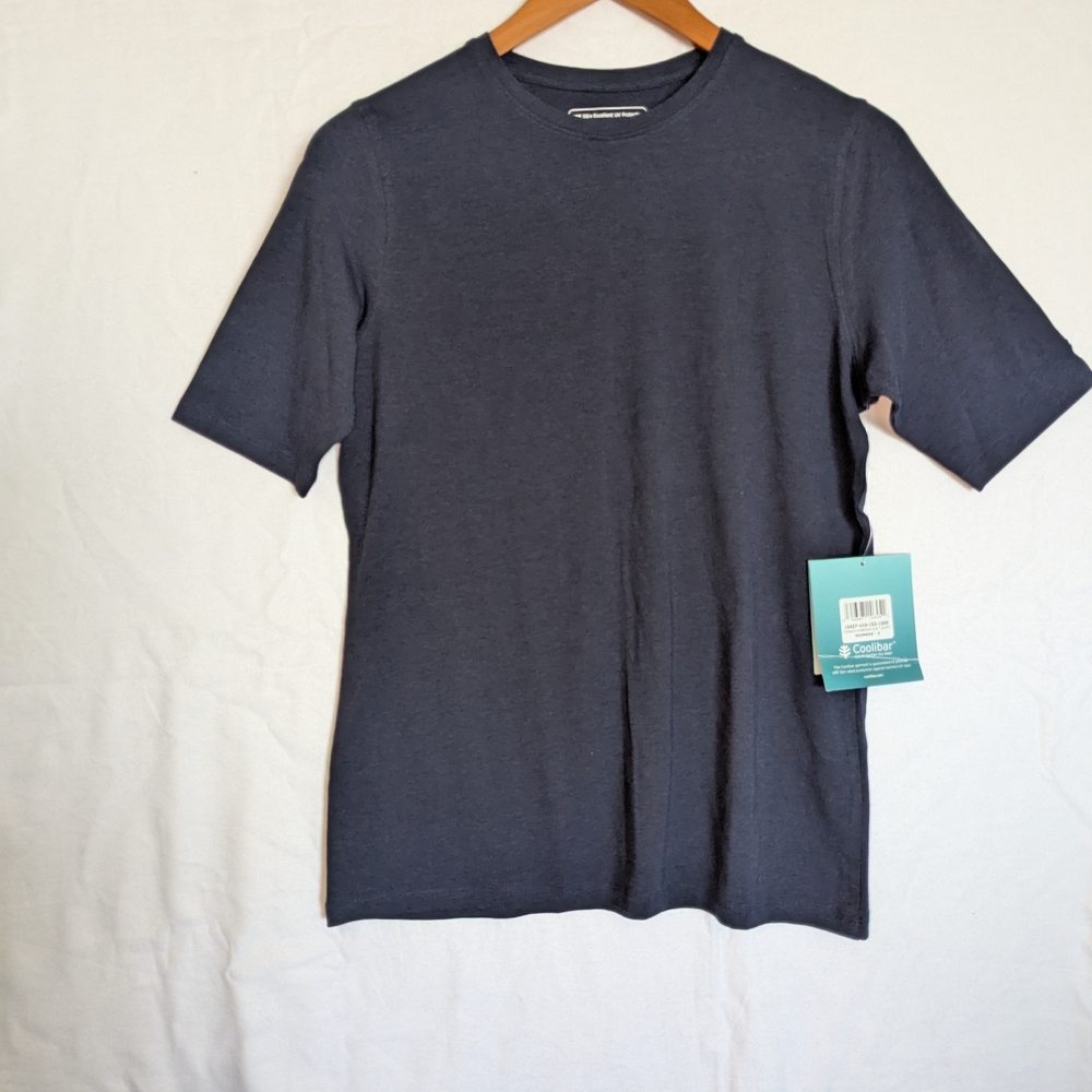 Coolibar Women's Charcoal Navy T-Shirt